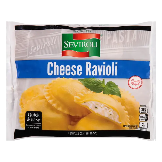 Cheese Ravioli Pasta Frozen