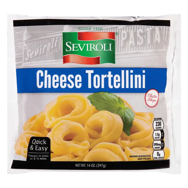 Cheese Tortellini Pasta Frozen