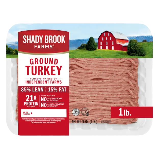Ground Turkey 85% Lean 15% Fat Fresh