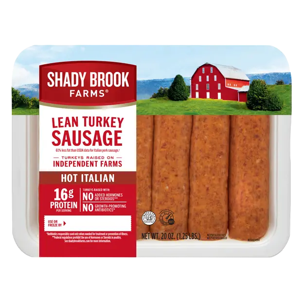 Lean Hot Italian Turkey Sausage - 6 ct