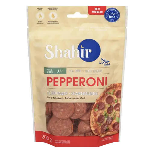 Toppings Pepperoni Beef Mild 200 g