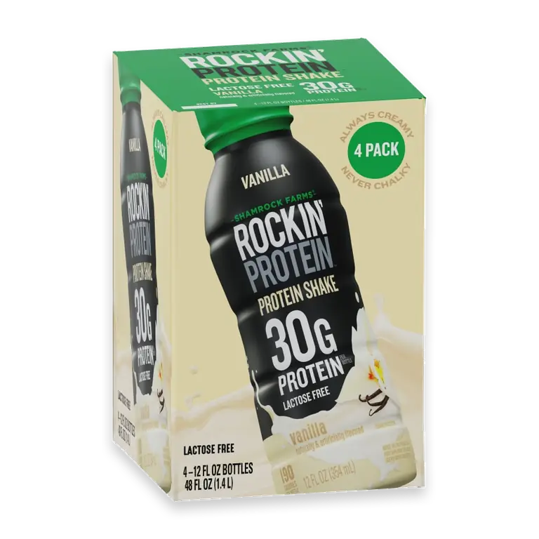 Rockin' Protein 30G Vanilla Protein Shake