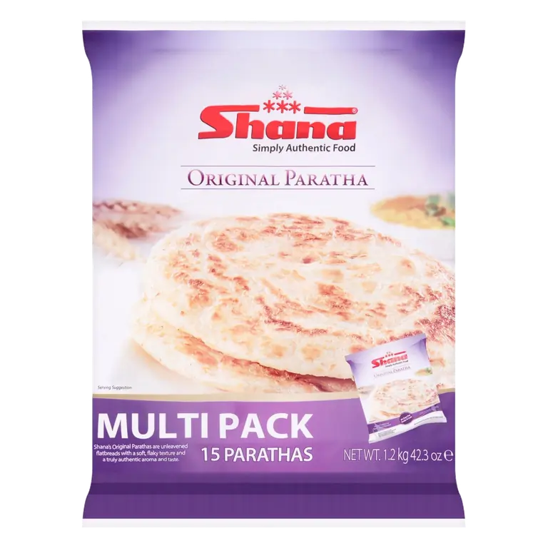 15 Original Parathas Multi Pack 1.2kg
