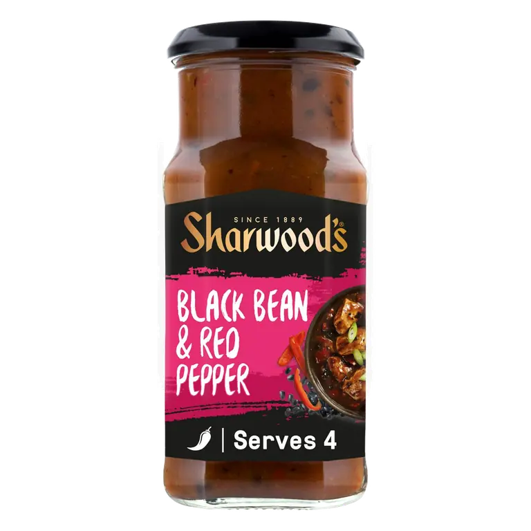 Black Bean & Red Pepper Cooking Sauce 425g