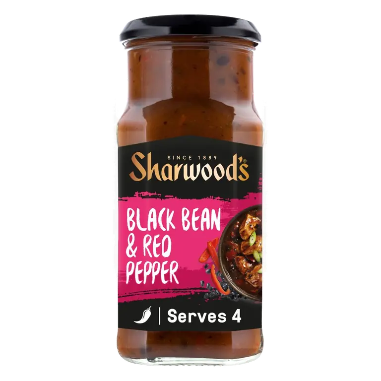 East Asian Black Bean & Red Pepper Chinese Cooking Sauce 425g