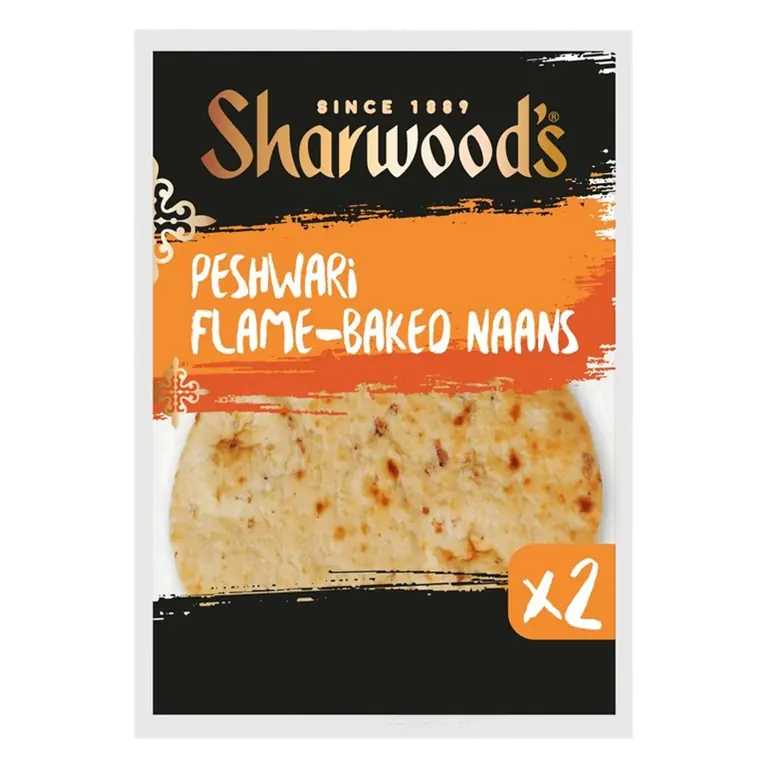 Indian Sides Peshwari Mini Naan Breads 4 Pack