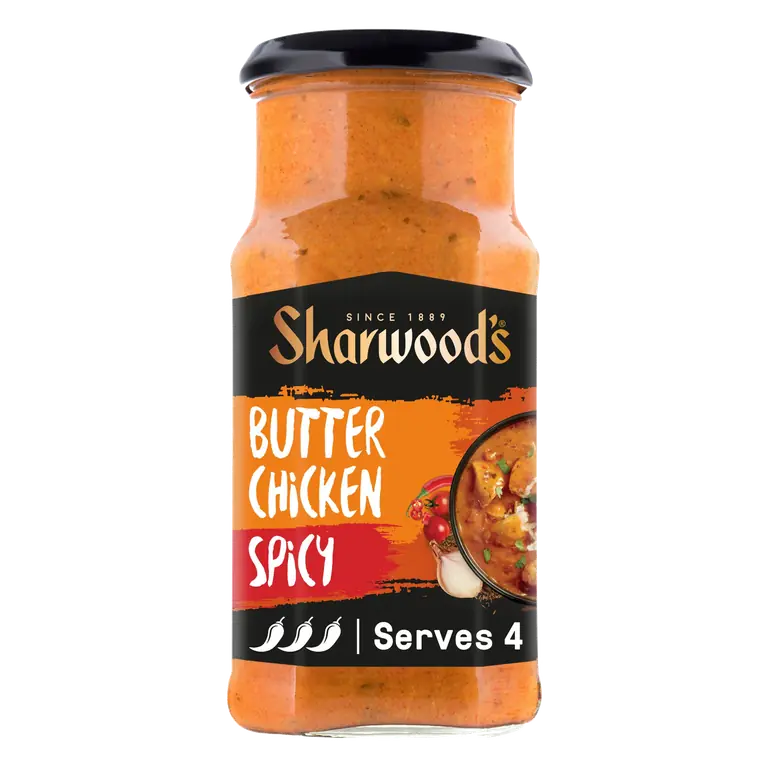 Sharwood's Indian Spicy Butter Chicken Curry Cooking Sauce 420g
