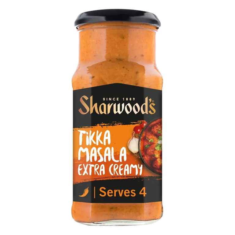 Indian Tikka Masala Extra Creamy Curry Cooking Sauce 420g