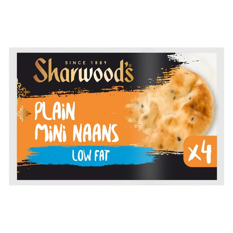 Low Fat Mini Naans 260g