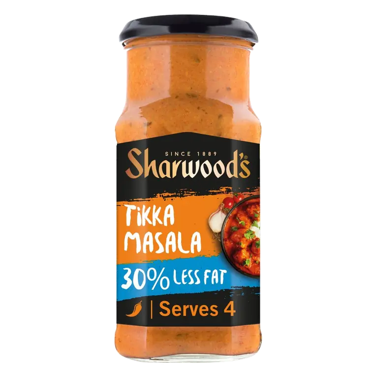 Reduced Fat Indian Tikka Masala Curry Cooking Sauce 420g