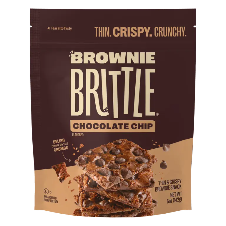 Chocolate Chip Brownie Brittle