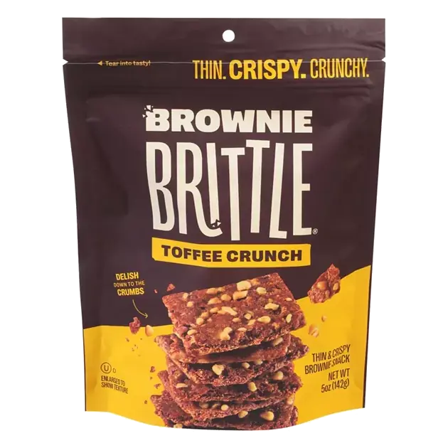 Toffee Crunch Brownie Brittle
