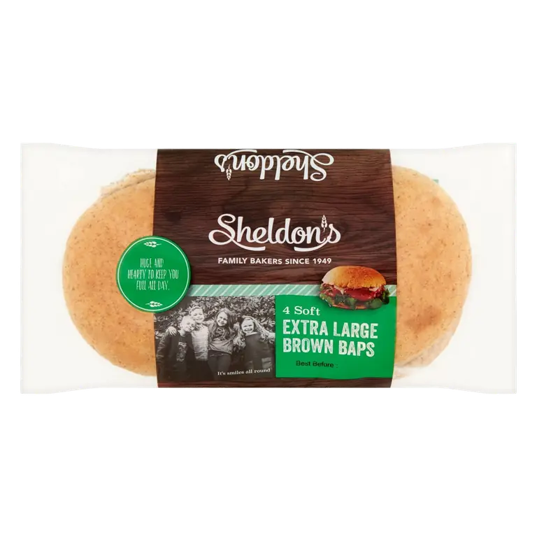 Extra Large Brown Baps