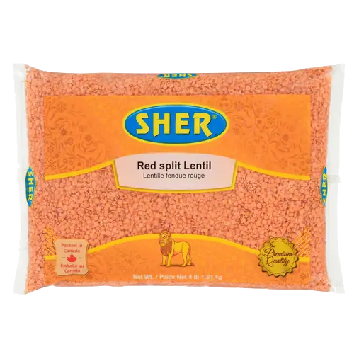 Split Lentil Red 1.814 kg