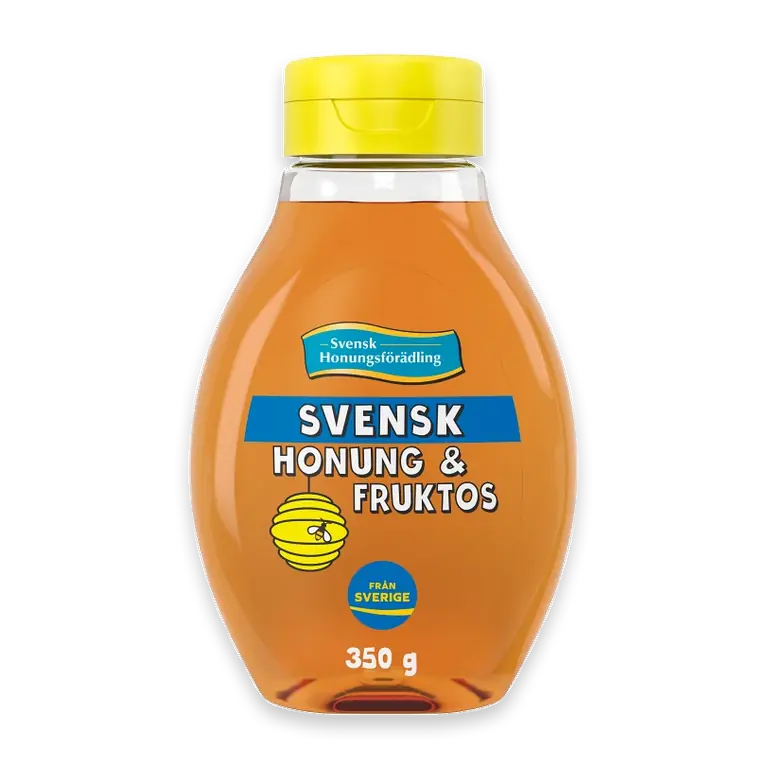 Svensk Honung Flytande med Fruktos 350g