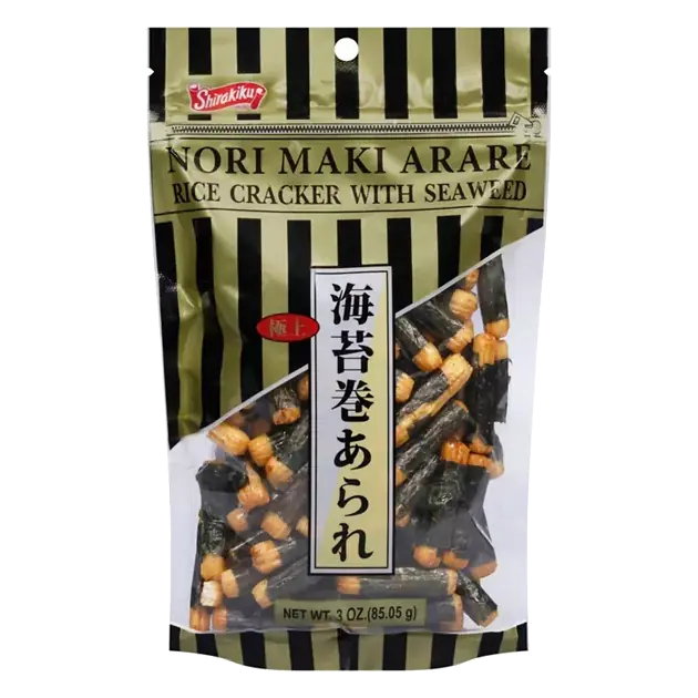 Rice Cracker, with Seaweed