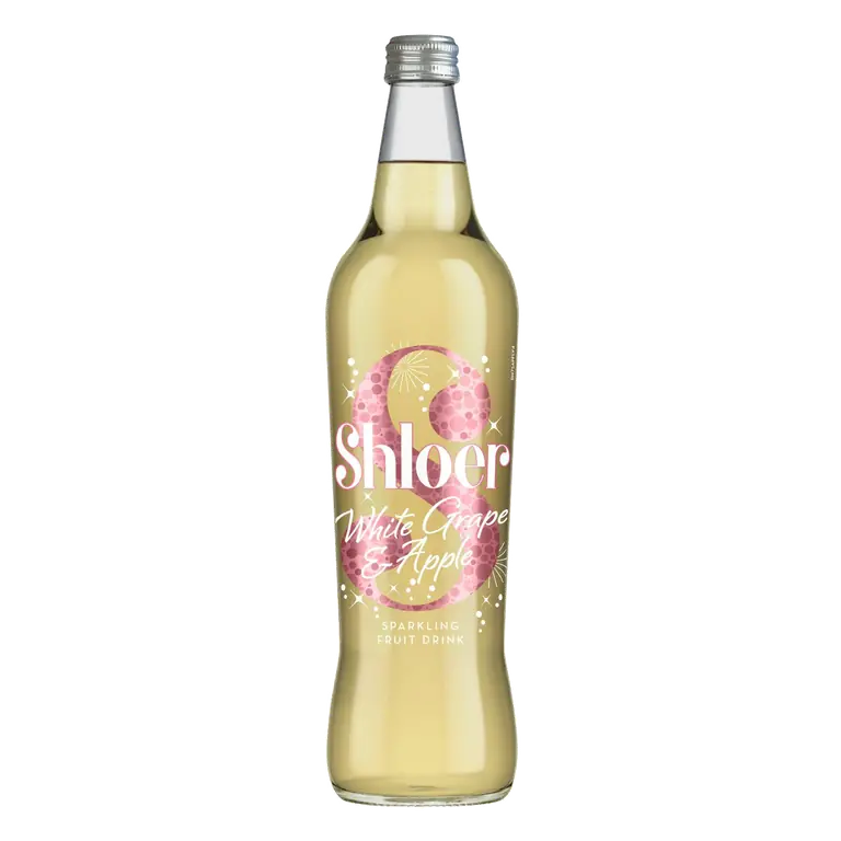 White Grape & Apple Sparkling Fruit Drink 750ml