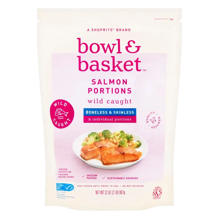 Boneless & Skinless Wild-Caught Salmon Portions