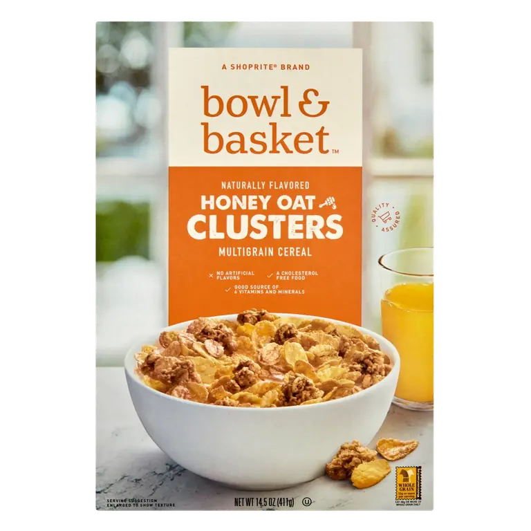 Honey Oat Clusters Multigrain Cereal