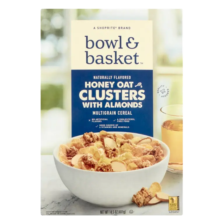 Honey Oat Clusters with Almonds Multigrain Cereal
