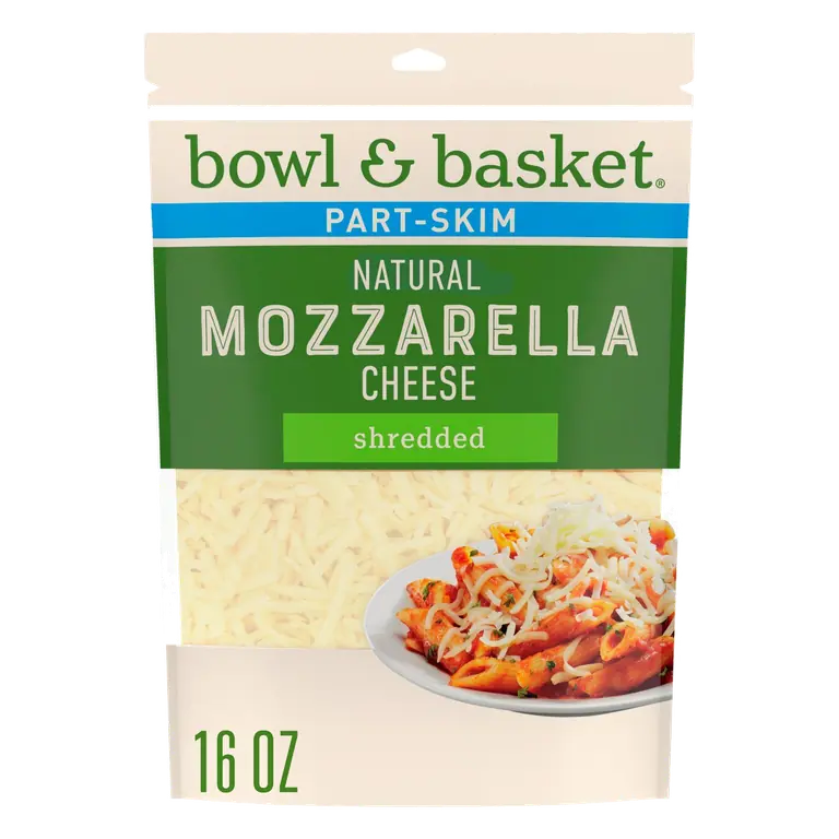 Mozzarella Low-Moisture Part-Skim Shredded Cheese