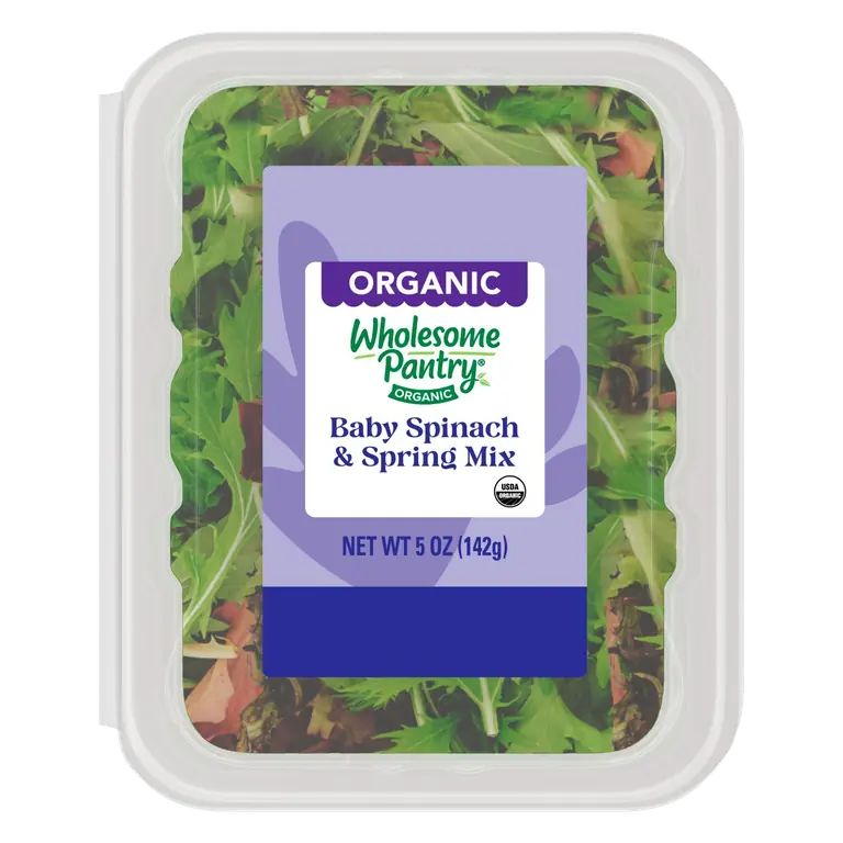 Organic Baby Spinach & Spring Mix