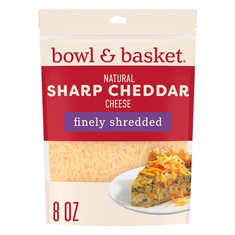 Sharp Cheddar Finely Shredded Natural Cheese