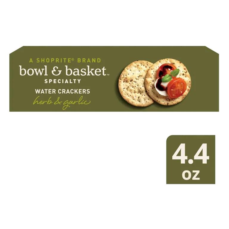 Specialty, Herb & Garlic Water Crackers