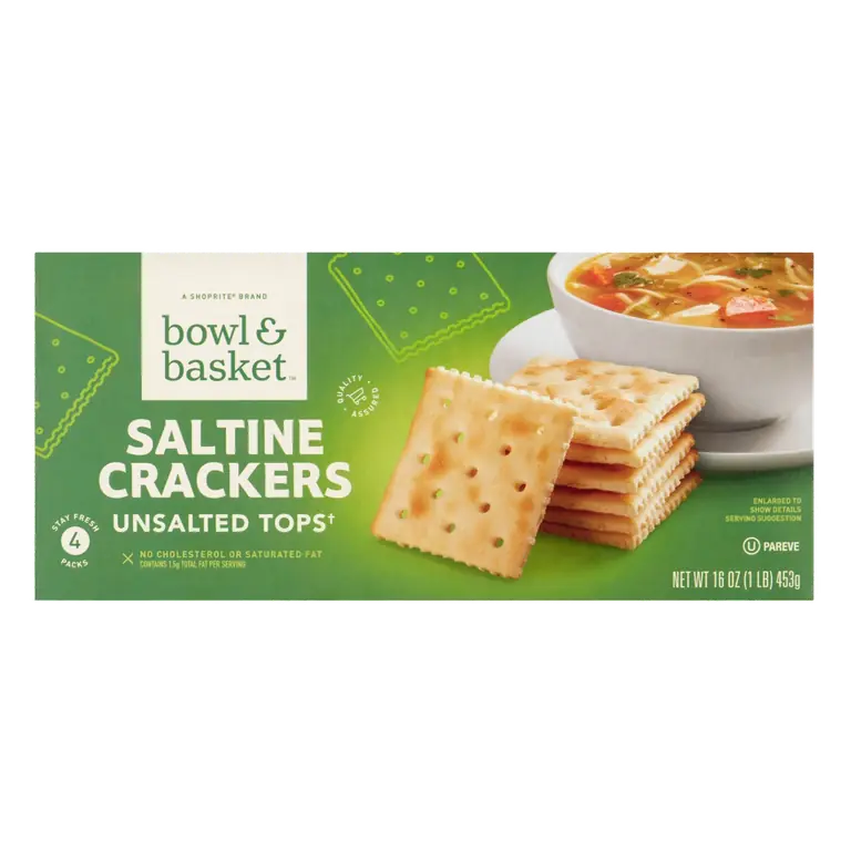 Unsalted Tops Saltine Crackers