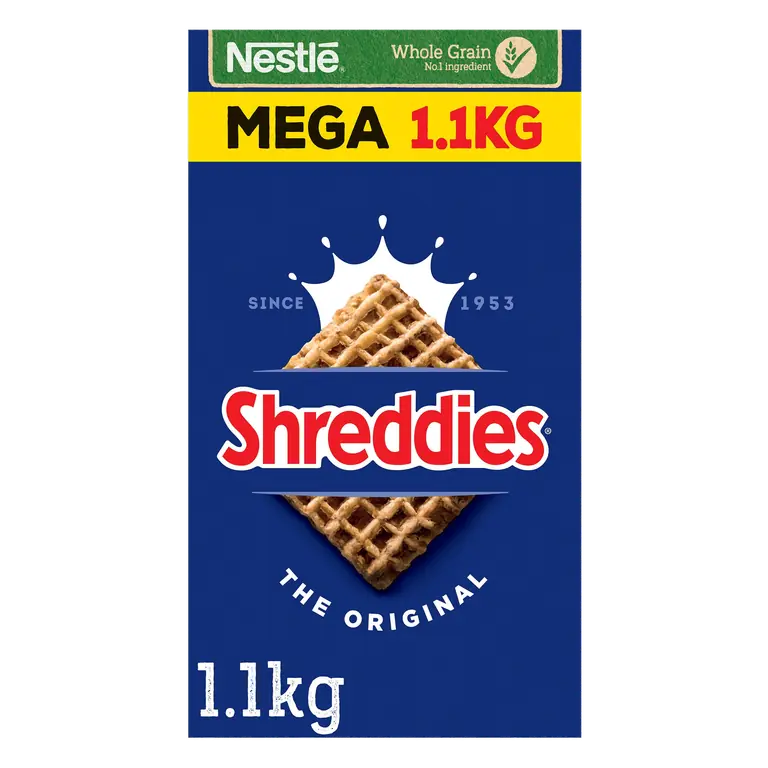 Nestlé Shreddies Original Malted Wheats Breakfast Cereal 1.1kg