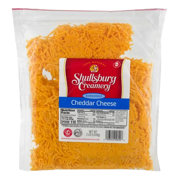 Shullsburg Creamery Shredded Cheddar Cheese