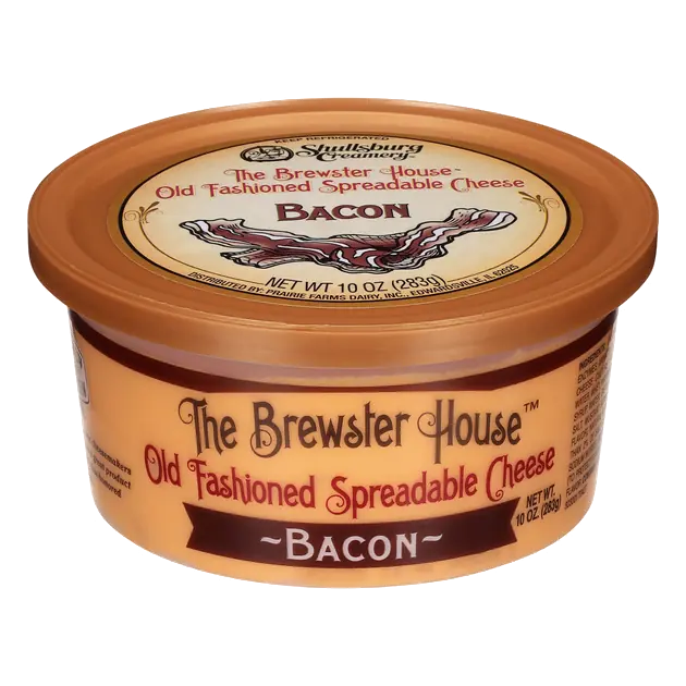 The Brewster House Old Fashioned Spreadable Cheese Bacon
