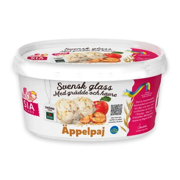Äppelpaj Glass