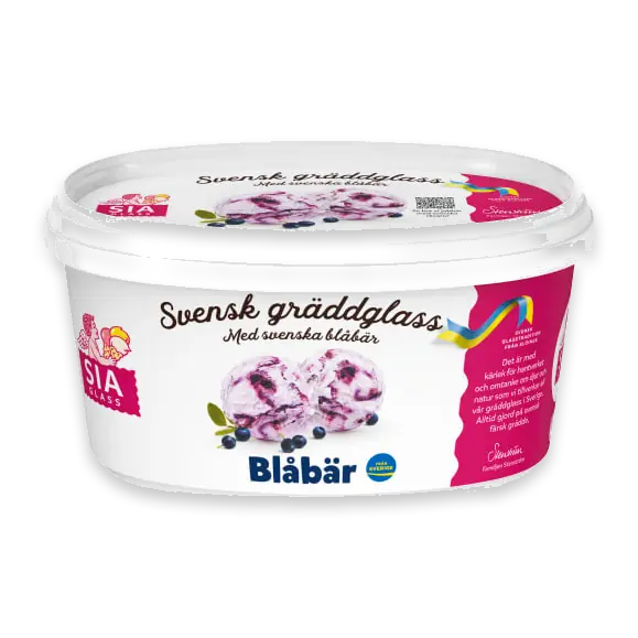 Blåbär Glass