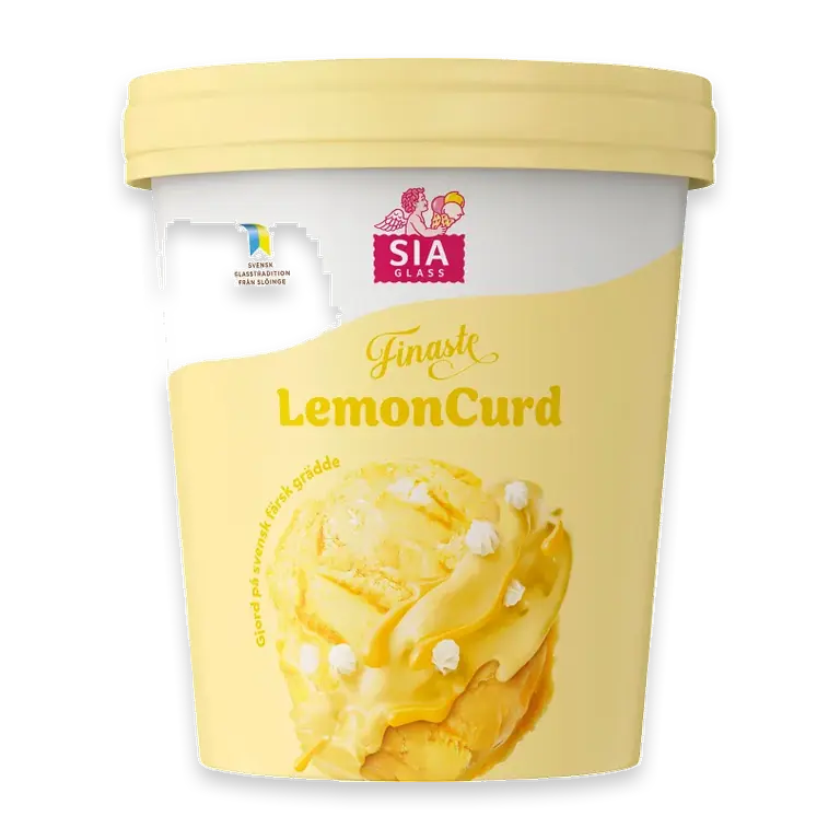 Gräddglass Vår Finaste Lemon curd 500ml