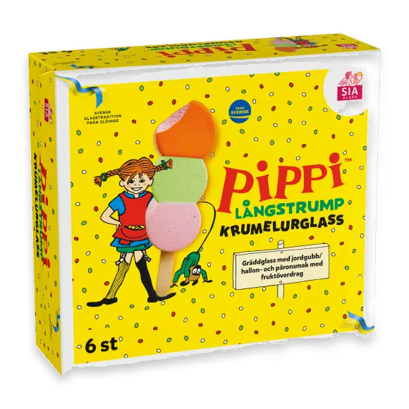Pippi Krumelurglass