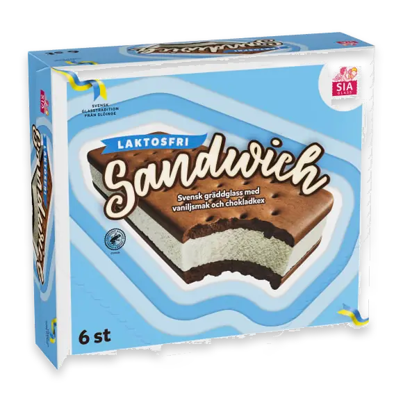 Sandwich Glass Laktosfri
