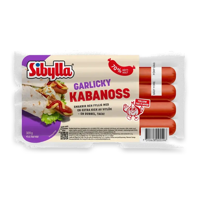 Kryddkorv Garlicky Kabanoss 320g