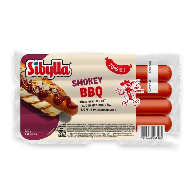 Kryddkorv Smokey BBQ 320g