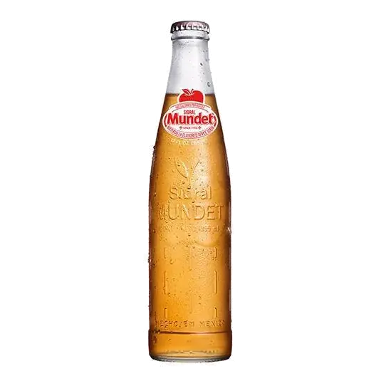 Sidral Mundet Apple Soda, 12 fl oz Bottle