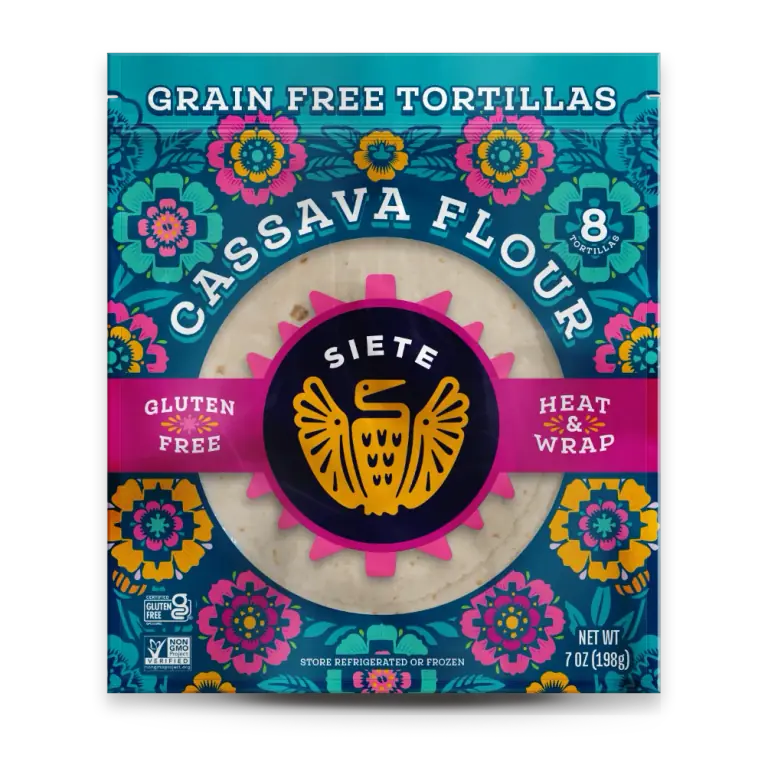 Cassava Flour Tortillas