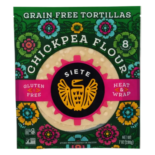 Chickpea Flour Grain Free Tortillas