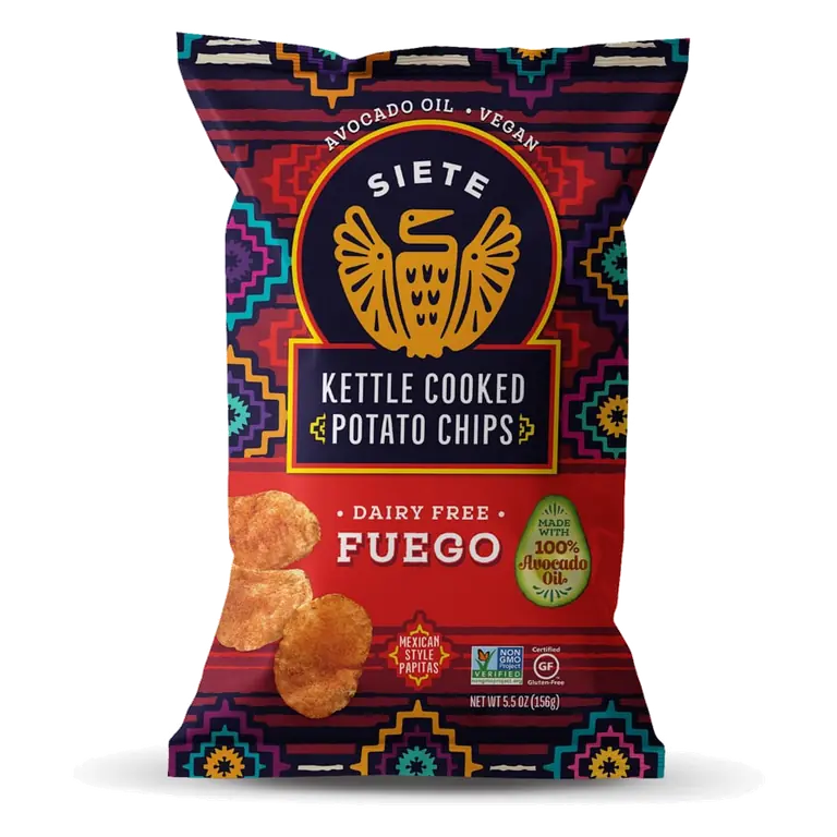 Fuego Dairy Free Kettle Cooked Potato Chips