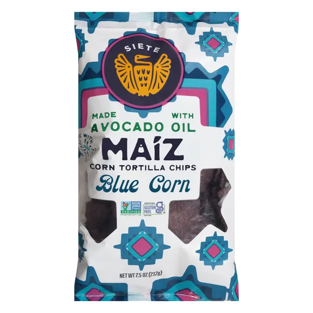 Gluten Free Maiz Avocado Oil Blue Corn Tortilla Chips