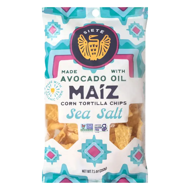Gluten Free Maiz Avocado Oil Sea Salt Corn Tortilla Chips