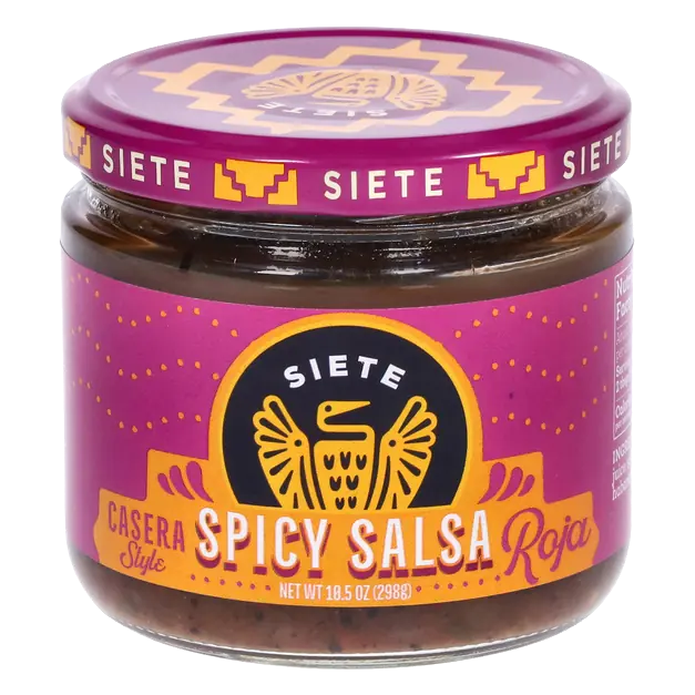 Gluten Free Spicy Casera Style Roja Salsa