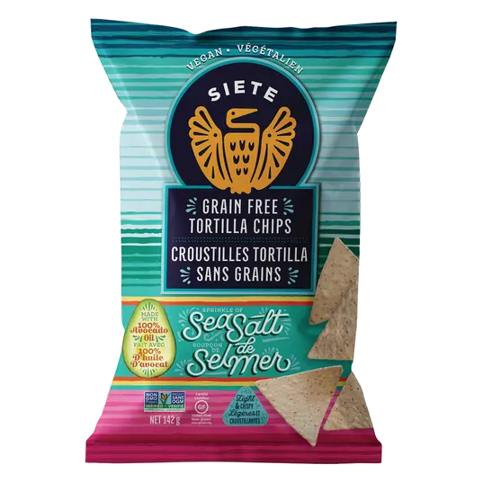 Gluten Free Tortilla Chips Sea Salt 142 g