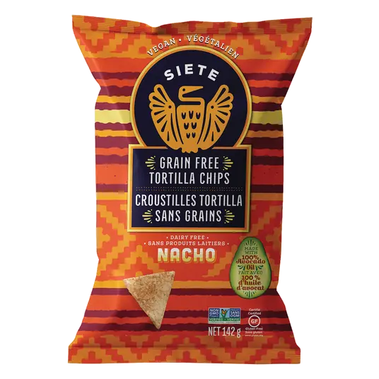 Grain Free - Nacho Tortilla Chips 142 g