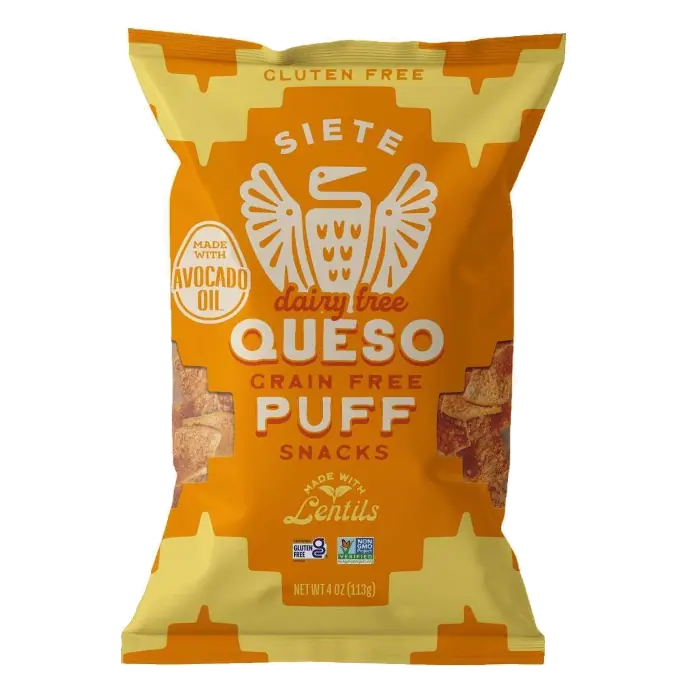 Queso Grain Free Puff Snacks