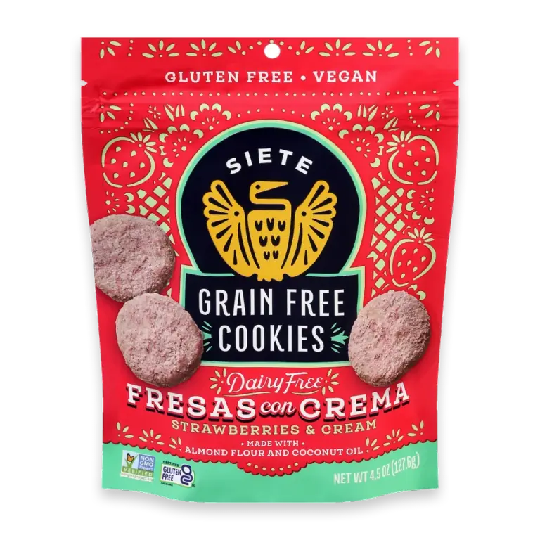 Strawberries and Cream Grain-Free Cookies